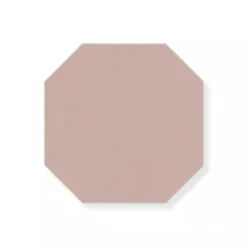 Klinker - Oktagon 10 x 10 cm rosa