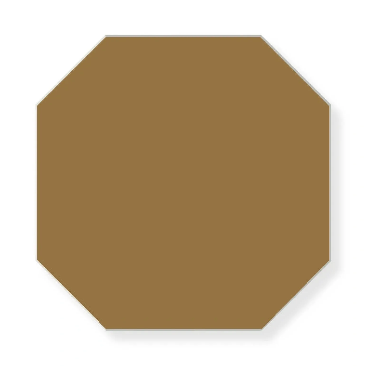 Klinker - Oktagon 15 x 15 cm toffee