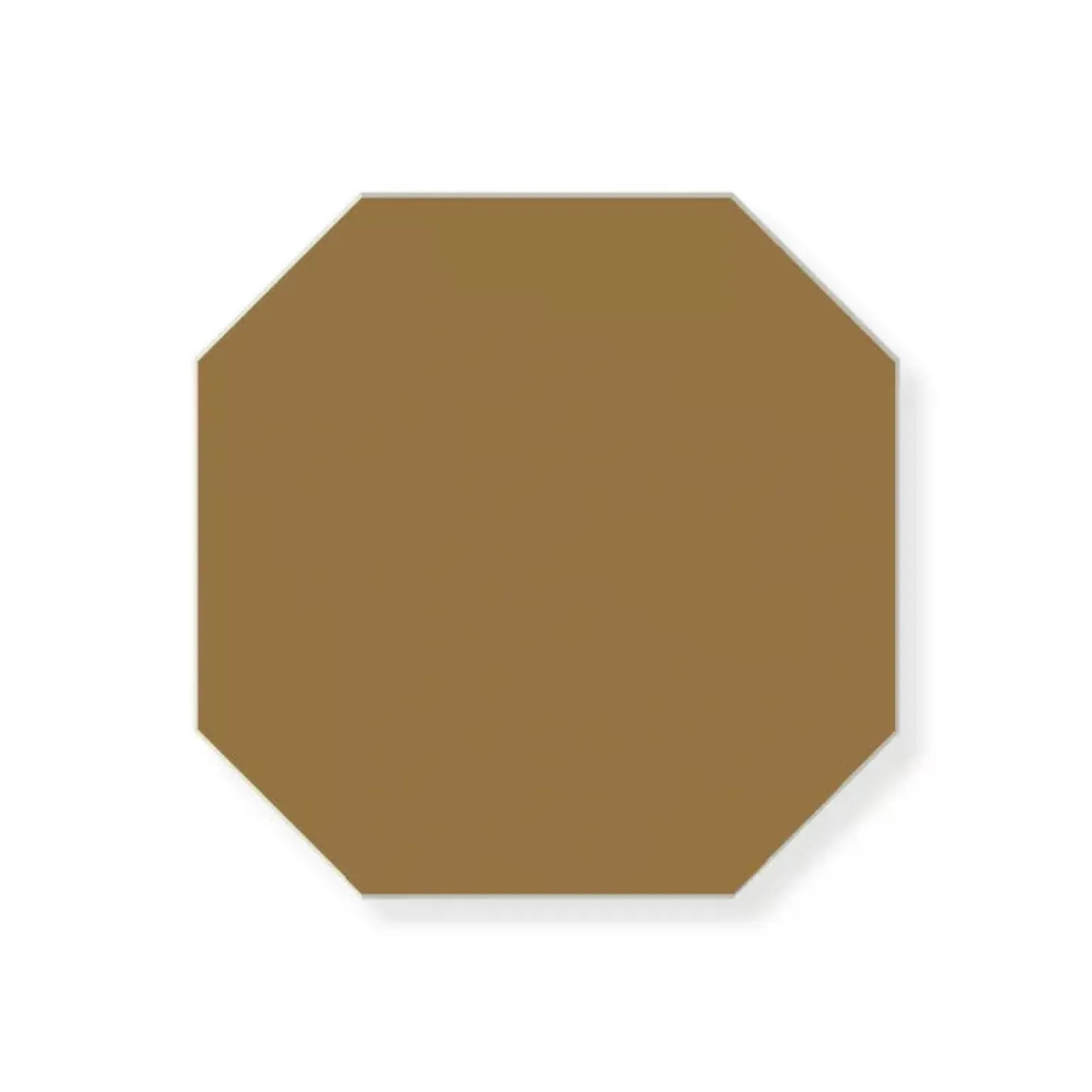 Klinker - Oktagon 10 x 10 cm toffee
