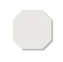 Klinker - Oktagon 10 x 10 cm vit