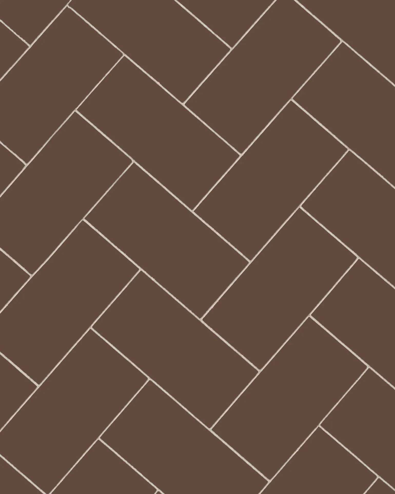Klinker - Rektangel 10 x 20 cm chokladbrun