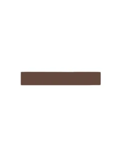 Klinker - Rektangel 2,5 x 15 cm chokladbrun