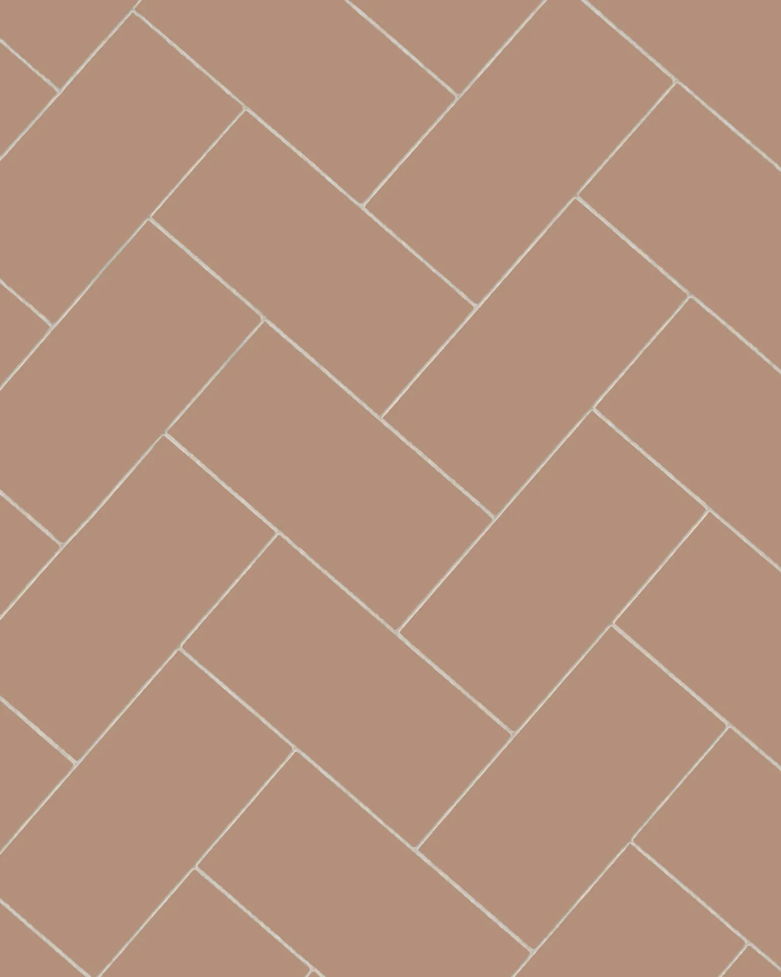 Klinker - Rektangel 10 x 20 cm gammelrosa
