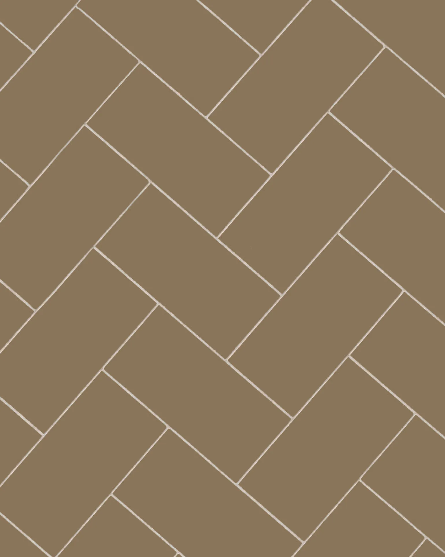 Klinker - Rektangel 10 x 20 cm kaffebrun