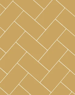 Klinker - Rektangel 10 x 20 cm ockragul