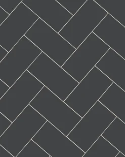 Klinker - Rektangel 10 x 20 cm svart