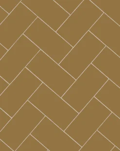 Klinker - Rektangel 10 x 20 cm toffee
