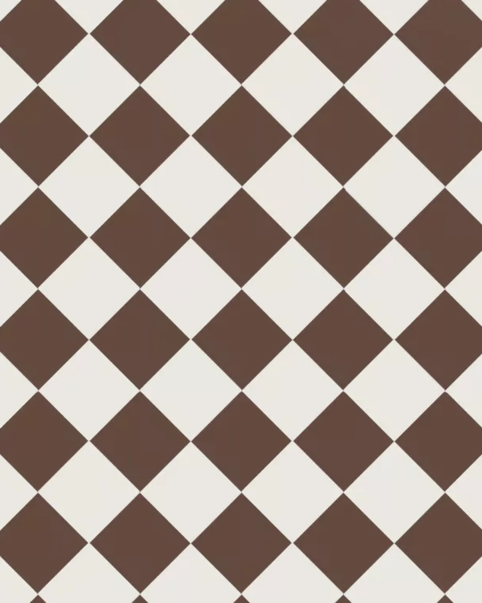 Klinker - Schackrutigt 10 x 10 cm chokladbrun/vit