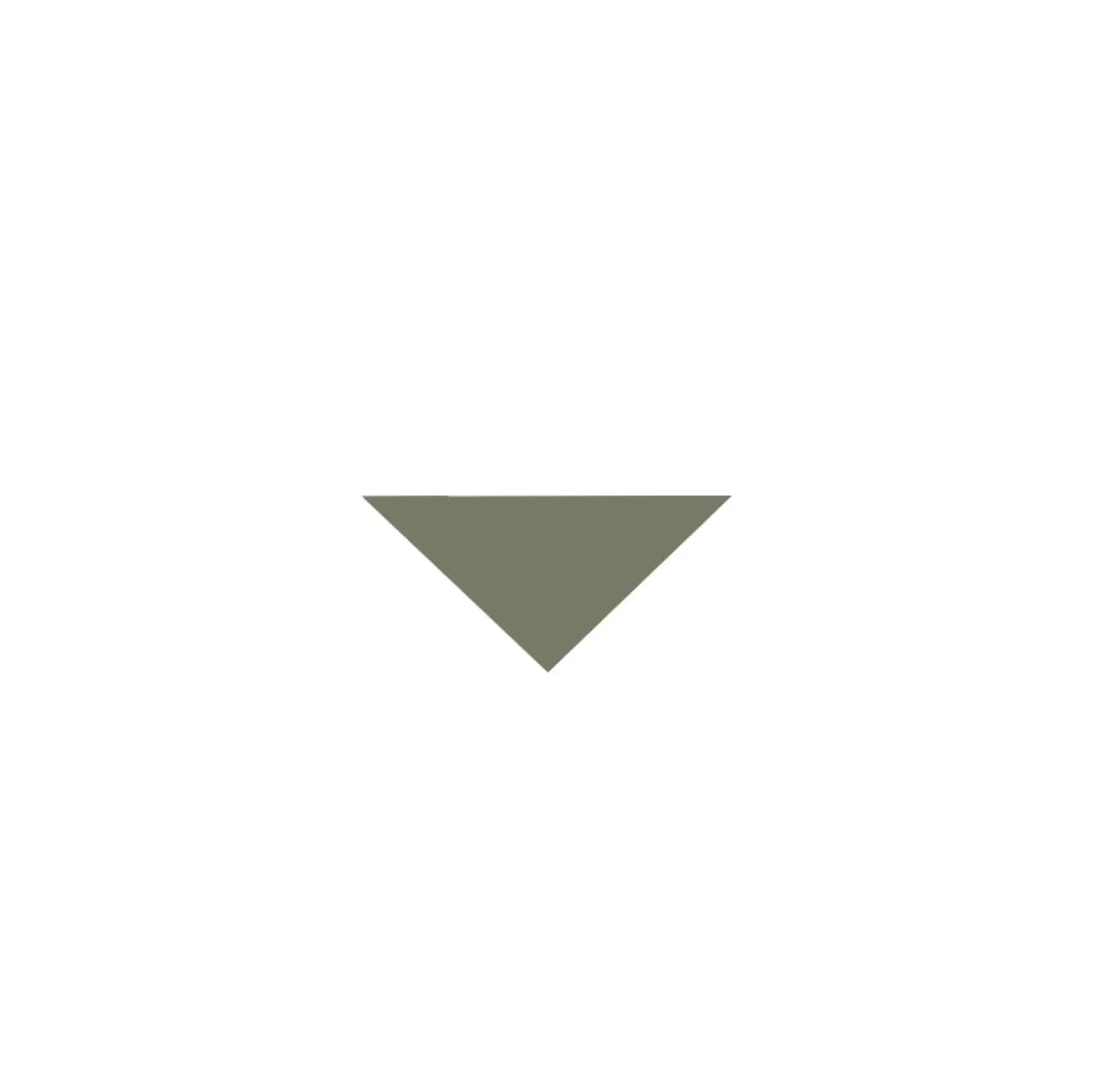 Klinker - Triangel 3,5/3,5/5 cm Australian green