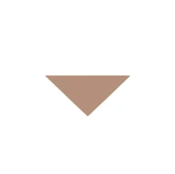 Klinker - Triangel 5/5/7 cm gammelrosa