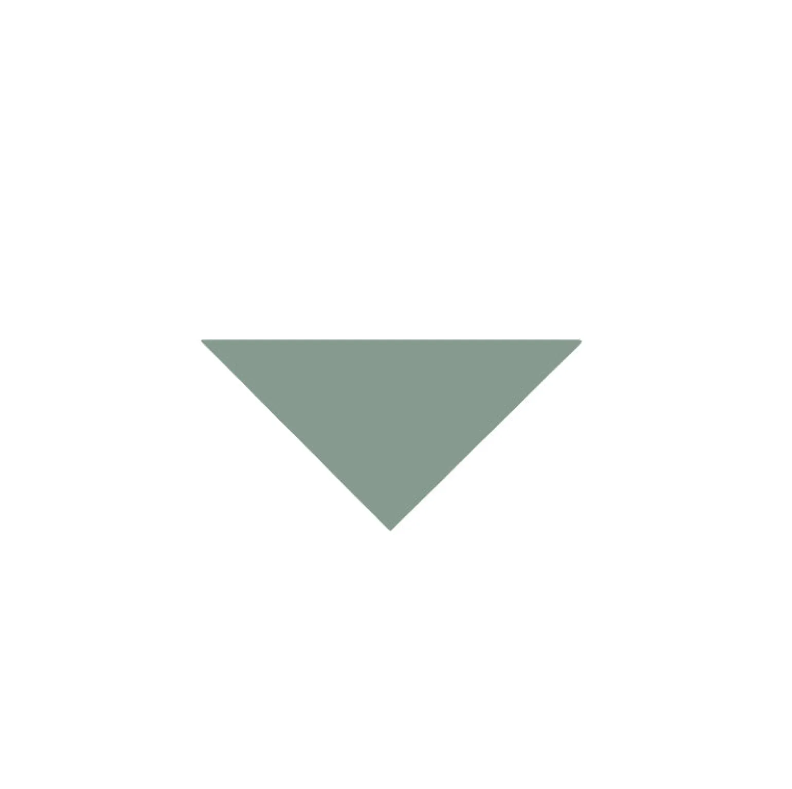 Klinker - Triangel 5/5/7 cm grön