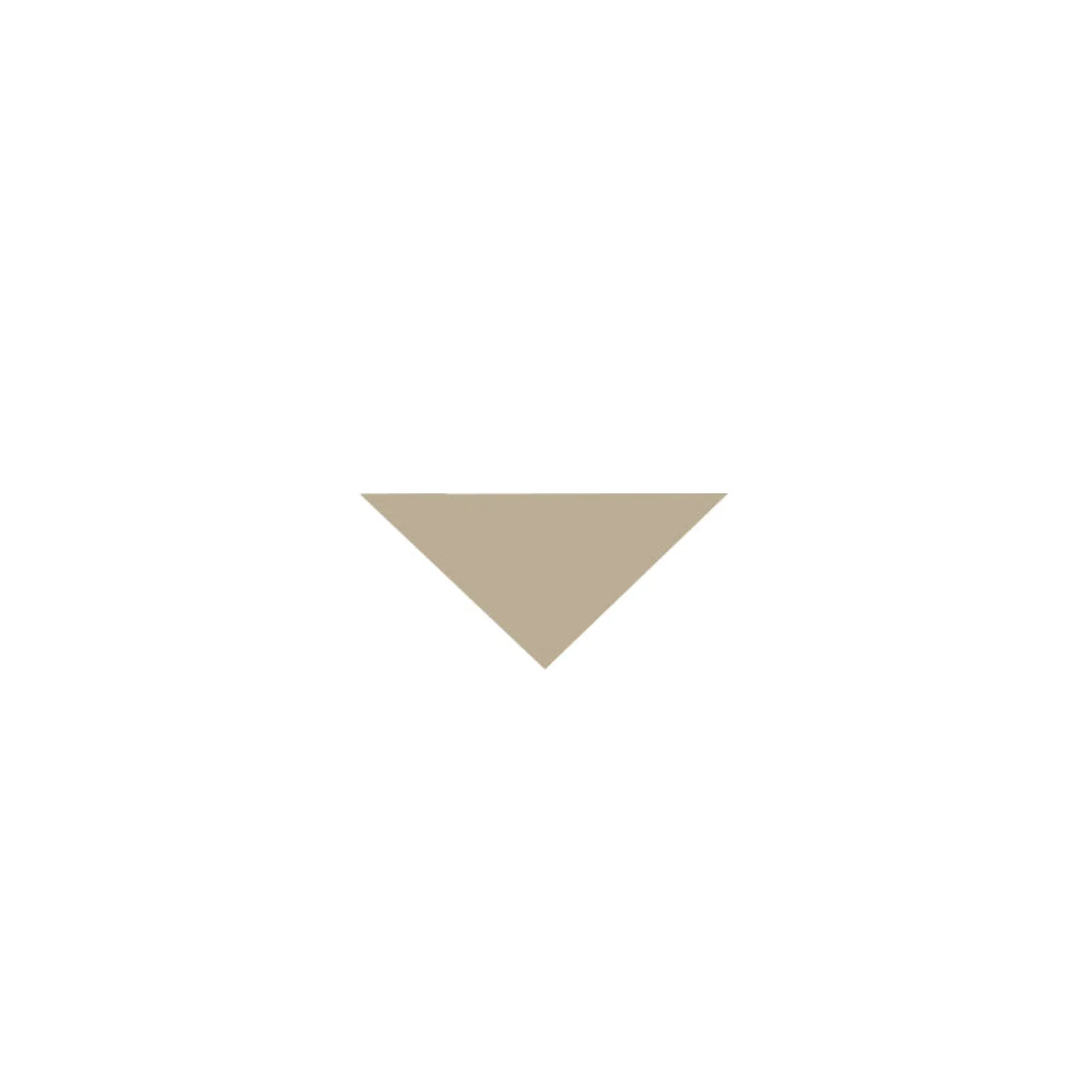 Klinker - Triangel 3,5/3,5/5 cm linne
