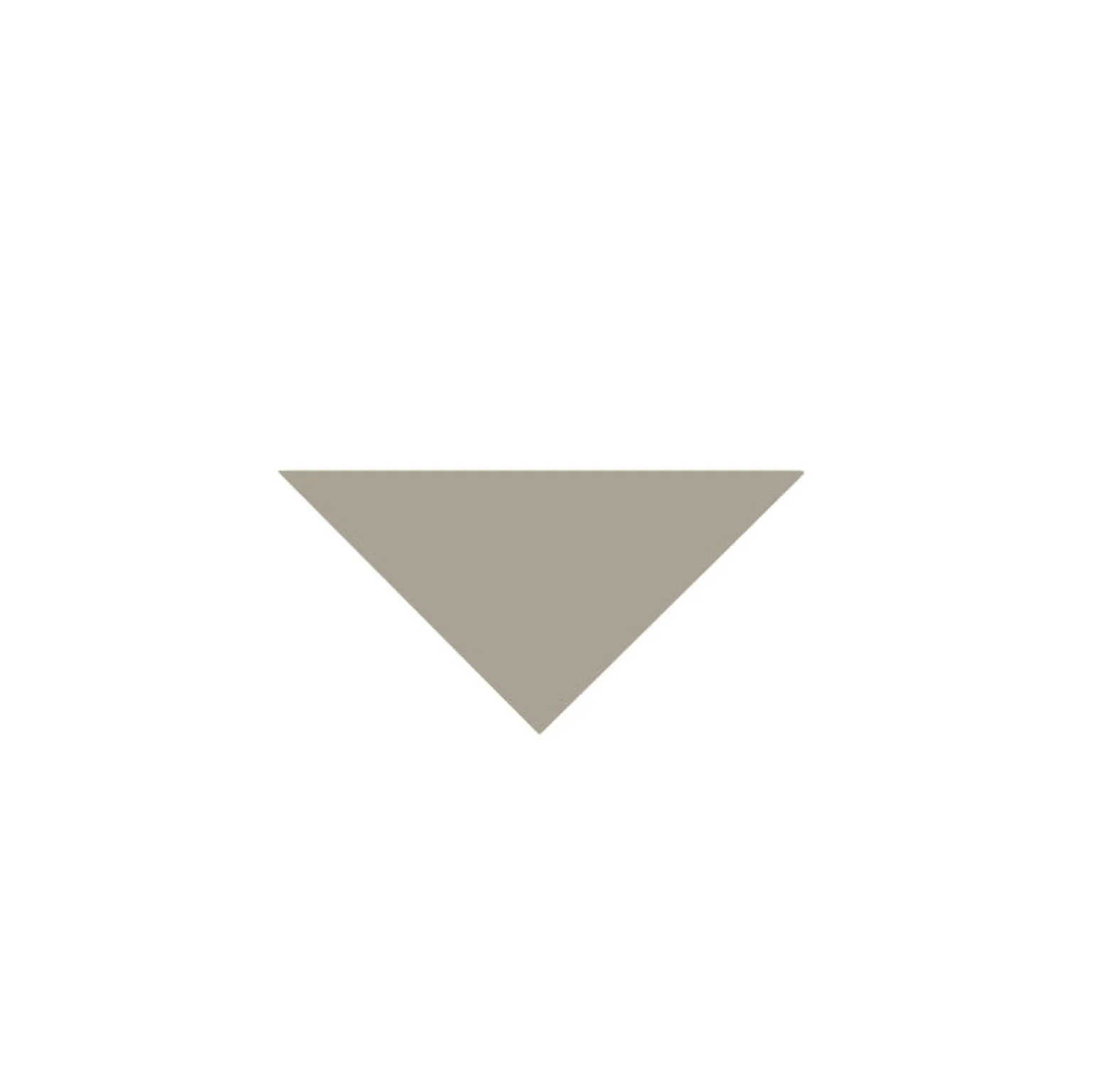 Klinker - Triangel 5/5/7 cm ljusgrå