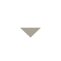 Klinker - Triangel 3,5/3,5/5 cm ljusgrå