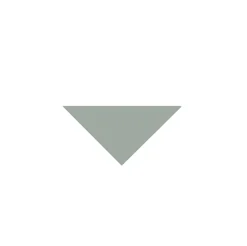 Klinker - Triangel 5/5/7 cm ljusgrön
