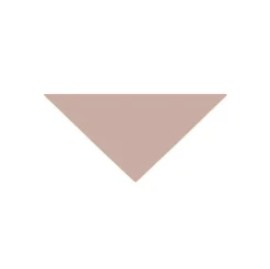 Klinker - Triangel 7/7/10 cm rosa