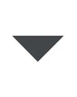 Klinker - Triangel 10/10/14 cm svart