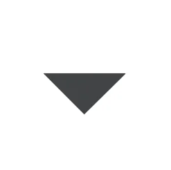Klinker - Triangel 5/5/7 cm svart