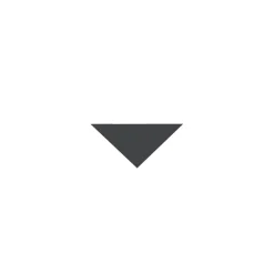 Klinker - Triangel 3,5/3,5/5 cm svart