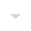 Klinker - Triangel 3,5/3,5/5 cm vaniljgul
