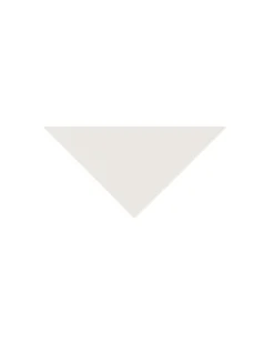 Klinker - Triangel 10/10/14 cm vit