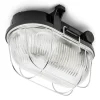 Källarlampa - Svart bakelit 100W, IP54
