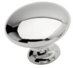 Knopp - Ålsten nickel rund 30 mm