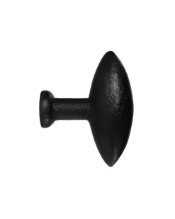 Knopp - Oval gjutjärn 56 mm