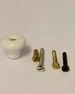 Knopp - Porslinsknopp liten 25x20 mm