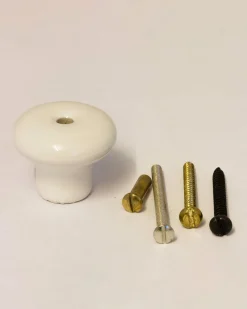 Knopp - Porslinsknopp 36x28 mm
