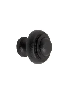 Knopp - Rund gjutjärn 31 mm
