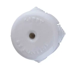 Kopplingsdosa - Vitt porslin 72 mm