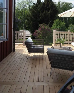 Kärnfurutrall - 28 x 120 mm - Längd 4,2 m