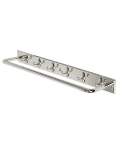 Kroklist med reling - Nickel