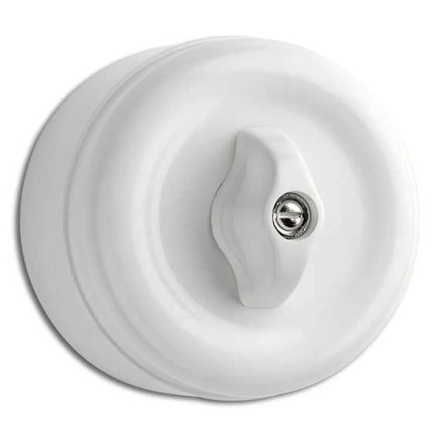 Kronströmbrytare (vrid) - Duroplast utanpåliggande