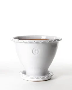 Kruka Sturehof - Adelcrantz, 17 cm vit
