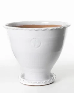Kruka Sturehof - Adelcrantz, 24 cm vit