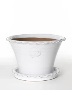 Kruka Sturehof - Liljencrantz, 20 cm vit