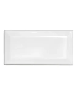 Kulörprov - Kakel Victoria - Fasad kant vit, blank