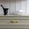 Lådhandtag - Draghandtag mässing 1920-tal