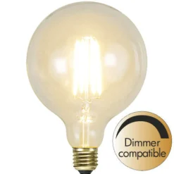 LED-lampa - Klot 125 mm, 470 lm