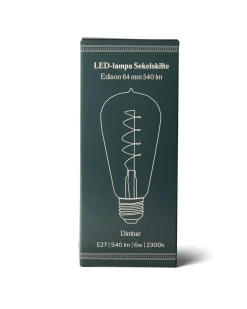 LED-lampa Sekelskifte - Edison 64 mm 540 lm