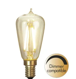 LED-lampa - Sekelskifte mini E14 38 mm, 120 lm