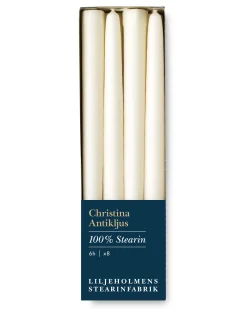 Liljeholmens Christinaljus - 8-pack antikvit
