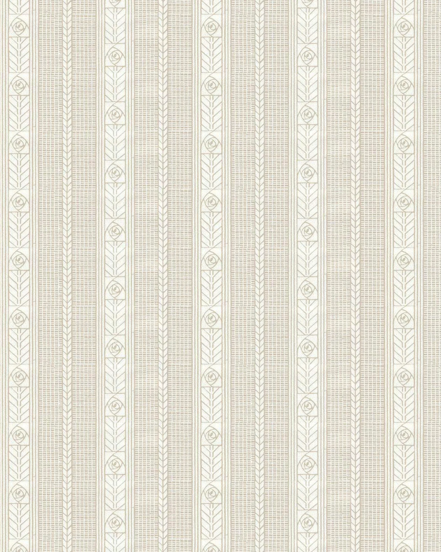 Lim & Handtryck Tapet - Edit torv/beige