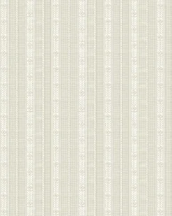 Lim & Handtryck Tapet - Edit torv/beige