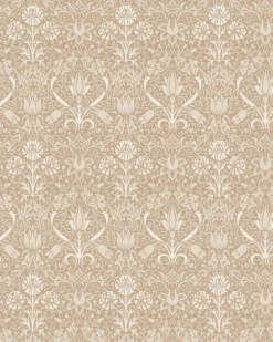 Lim & Handtryck Tapet - Florian torv/beige