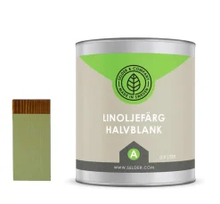 Linoljefärg Selder & Co - Lindgrön