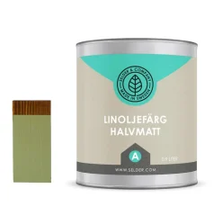 Linoljefärg Selder & Co - Lindgrön