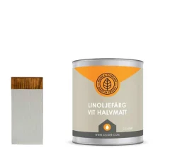Linoljefärg Selder & Co - Ljusgrå